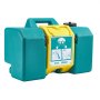 VEVOR Estación Lavaojos Portátil, Unidad Lavaojos de Emergencia 535 x 245 x 355 mm con 2 Rociadores para Montaje en Pared o Sobre Superficie Plana para Escuelas, Laboratorios y Fábricas, Verde
