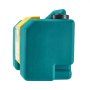 VEVOR Estación Lavaojos Portátil, Unidad Lavaojos de Emergencia 535 x 245 x 355 mm con 2 Rociadores para Montaje en Pared o Sobre Superficie Plana para Escuelas, Laboratorios y Fábricas, Verde
