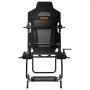 VEVOR Soporte Plegable para Volante de Carreras Cabina de Simulador de Conducción de Acero Soporte para Volante Ángulo de Pedal Ajustable para Logitech G923/G920/G29, Thrustmaster T248P, GT/Formula