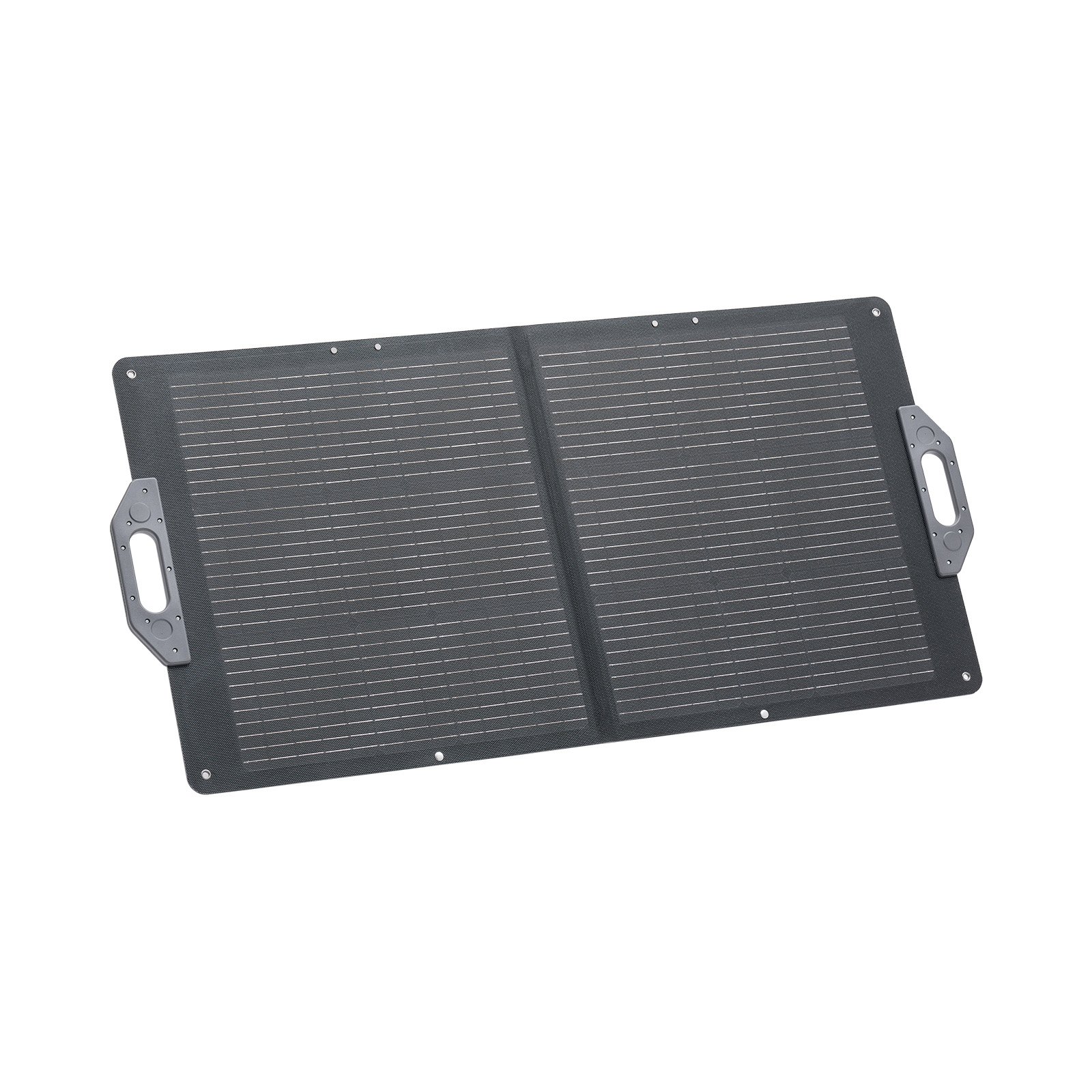 VEVOR Placa Solar Plegable 100W, Panel Solar Monocristalino Portátil con Puertos USB MC4 DC, Alta Eficiencia 24%, IP65 Impermeable, Compatible con Estaciones de Energía Acampadas Autocaravanas Viajes
