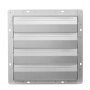 VEVOR Ventilador Extractor de Aire con Persiana 1350 RPM, 72 W, Flujo de Aire de 6,8 m/s, Carcasa de Acero, Ventilador Industrial de Pared con Cable Precableado para Ático, Cobertizo, Taller y Garaje