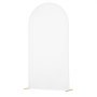 VEVOR Soporte de Arco Dorado para Telón de Fondo, 2,2 x 1,2 m, Estructura Estable, Semicircular, con Funda, para Decoración de Bodas, Fiestas de Cumpleaños, Celebraciones Navideñas y Ceremonias