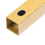VEVOR Arch Backdrop Stand, Set of 3, 1.8/1.5/1.2 m, Stable Structure, Easy Assembly, Gold Metal Arch Backdrop Stand for Wedding, Birthday Party, Graduation, Celebration, and Ceremony Decoration