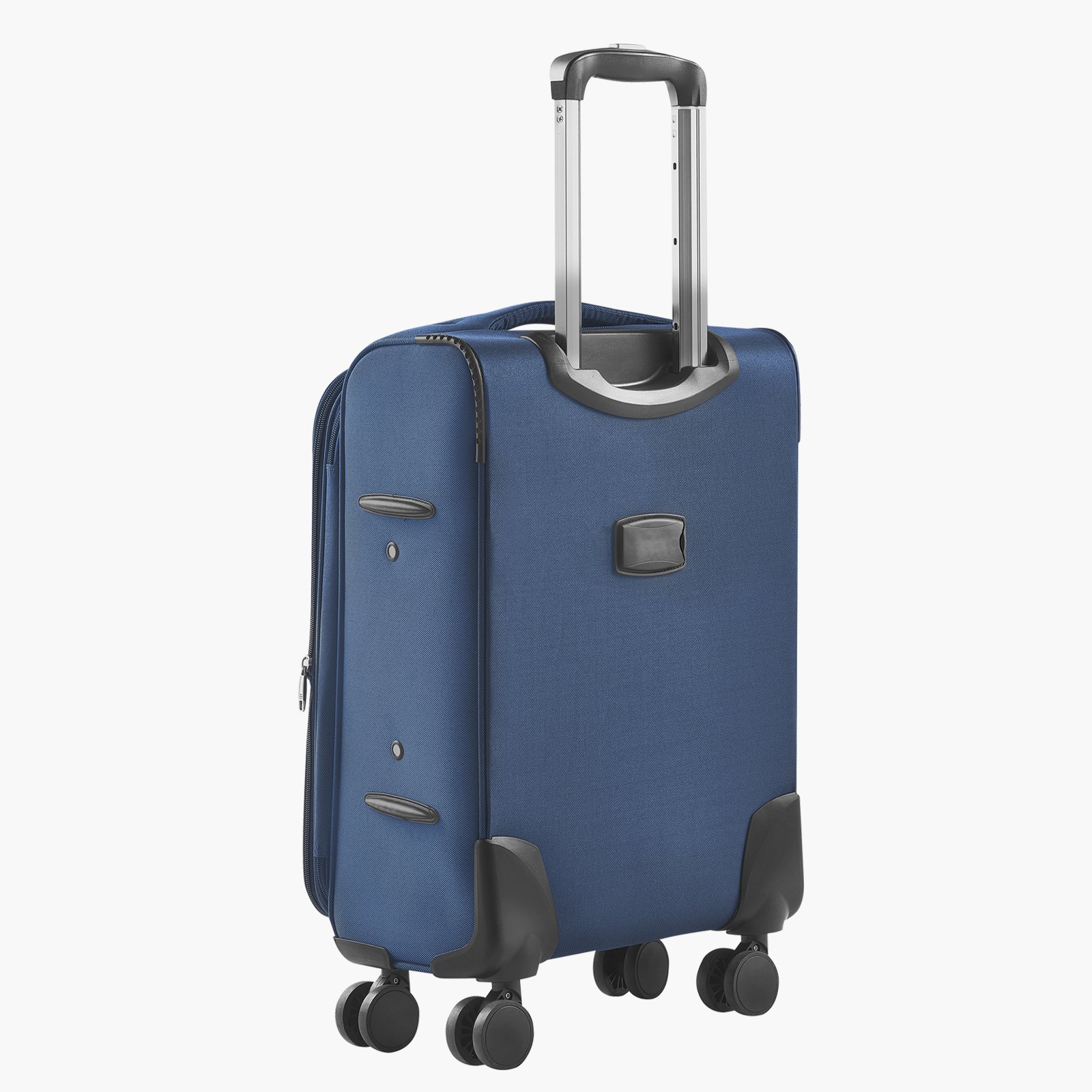 VEVOR Equipaje Blando Expandible de 50,8 cm con Ruedas Giratorias, Maleta Ligera para Facturar, Bolsillo Expandible con Cremallera y Cerradura TSA, Azul, Fácil de Transportar, 400 x 285 x 620 mm