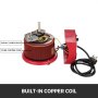 VEVOR Convertidor de Voltaje 1 Fase 1 KW 0-300 V Transformador de Potencia Regulador de Voltaje Rojo