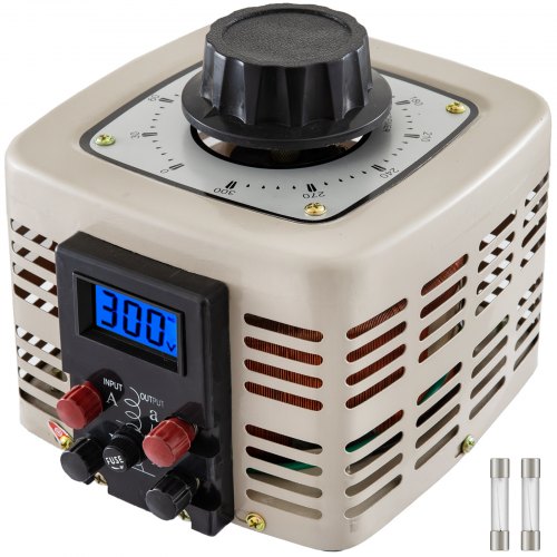 Transformador Variable Monofásico Con Bobina De Cobre Incorporada 1000w 0-300v