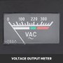VEVOR Transformador Eléctrico Transformador De Voltaje Convertidor de Voltaje 1 Fase 3 Kw 0-300 V Transformador de Potencia Regulador de Voltaje