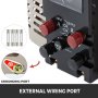 VEVOR Transformador Eléctrico Transformador De Voltaje Convertidor de Voltaje 1 Fase 3 Kw 0-300 V Transformador de Potencia Regulador de Voltaje
