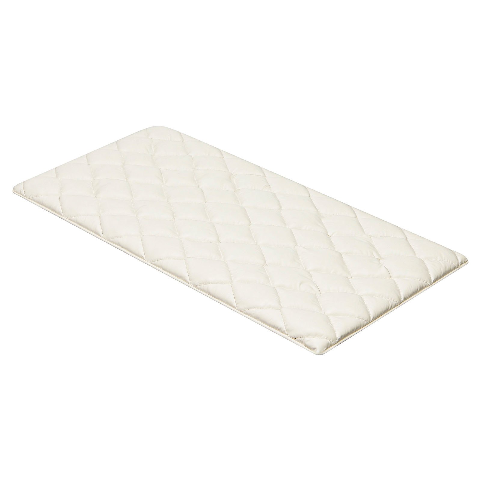 VEVOR Colchón Futón Japonés, Tatami Plegable de Tamaño Individual, con Bolsa de Almacenamiento y Herrajes de Montaje, Esterilla de 9 Capas para Meditación y Yoga, Blanco, 2032 x 991 x 63,5 mm
