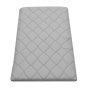 VEVOR Colchón Futón Japonés Individual, Tatami Plegable Transpirable, con Bolsa de Almacenamiento y Herrajes de Montaje, Estructura de 9 Capas, para Meditación y Yoga, Gris, 2032 x 991 x 89 mm