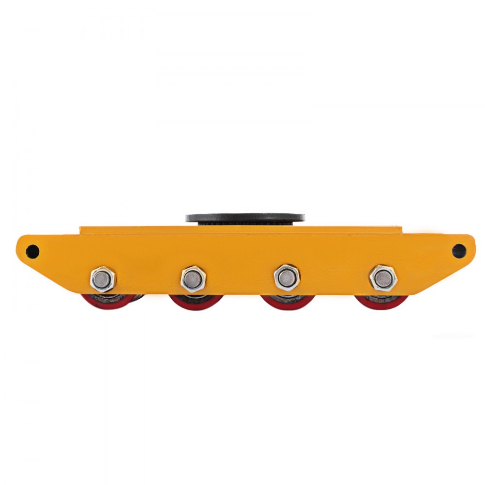 12t Mover Maquinaria 360 Rotación Dolly Skate Heavy Equipment Carbon Steel