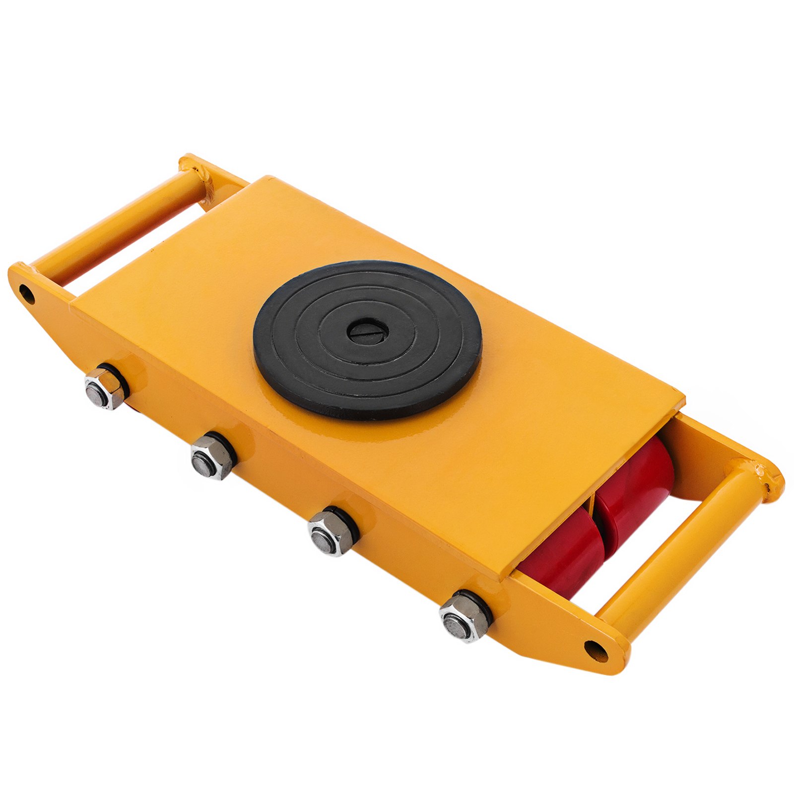 12t Mover Maquinaria 360 Rotación Dolly Skate Heavy Equipment Carbon Steel