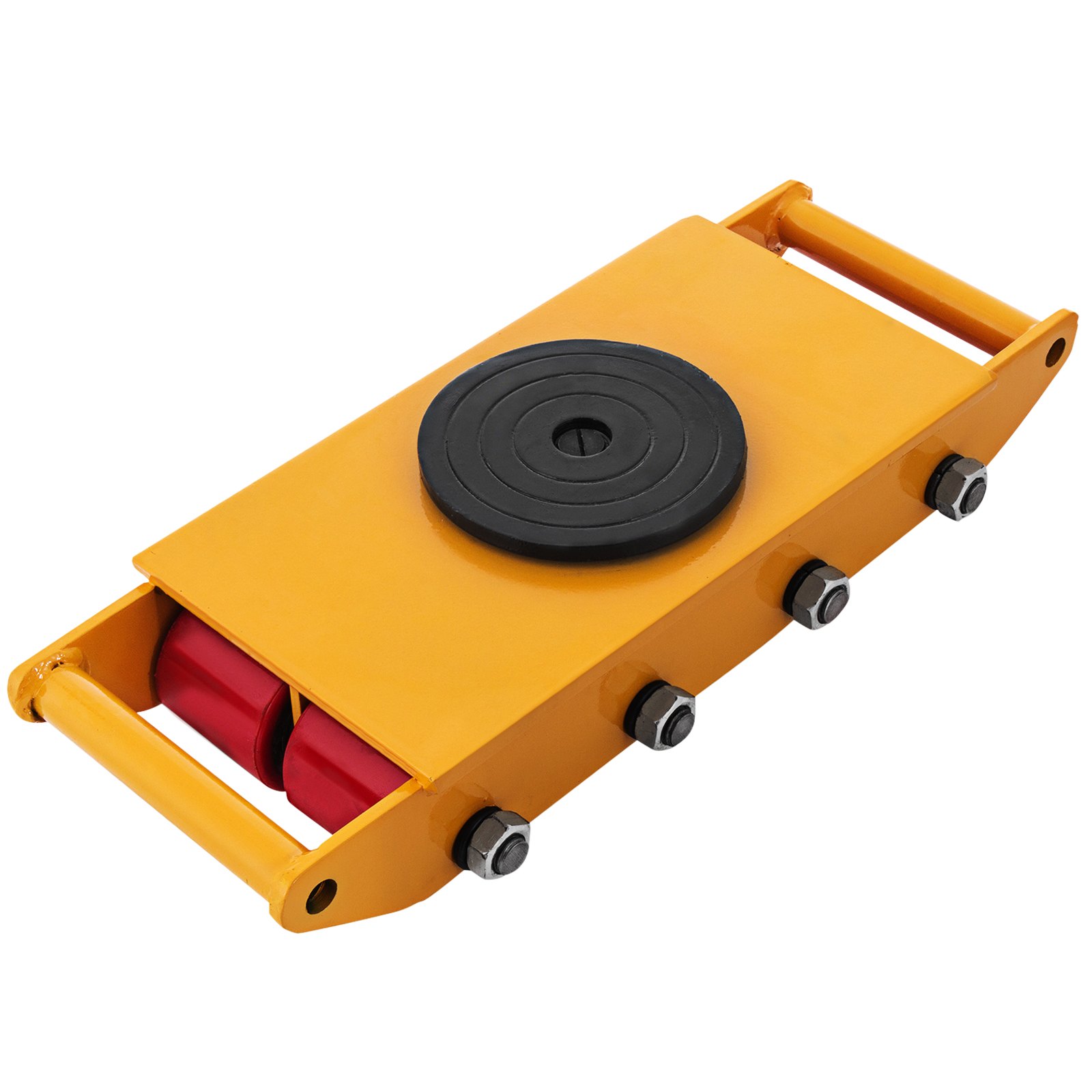 12t Mover Maquinaria 360 Rotación Dolly Skate Heavy Equipment Carbon Steel