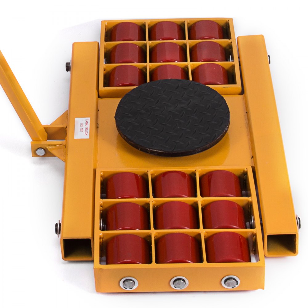 18T Tanques rodillos transporte máquina rodante placa Rígidos Elevación Tracción