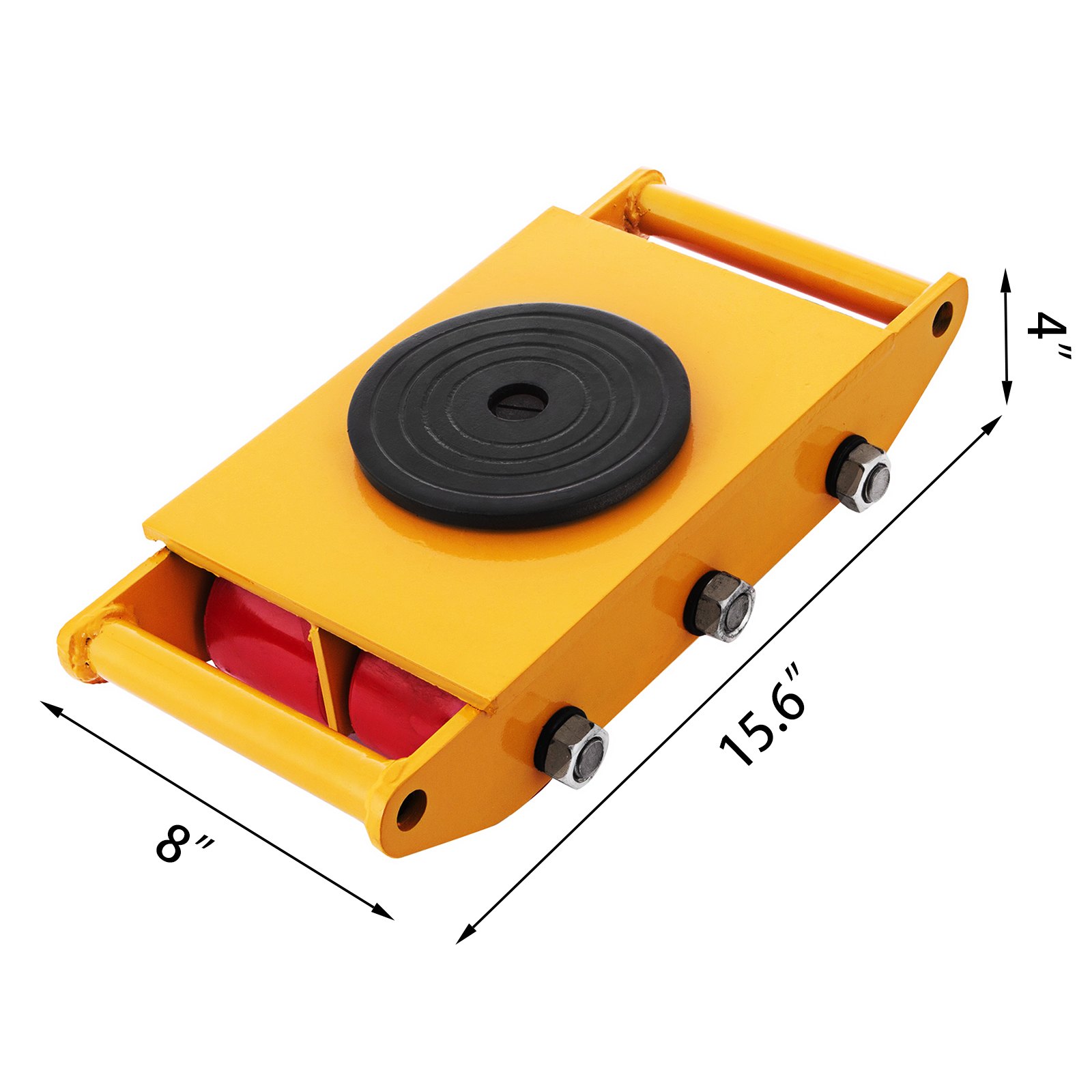 8t Machinery Mover Rolling Skate 17000lbs Load Durable Machinery Skate Good