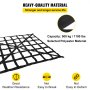 VEVOR Red de Carga 168 x 128 cm para Caja de Camioneta Carga de 500 kg, Negro