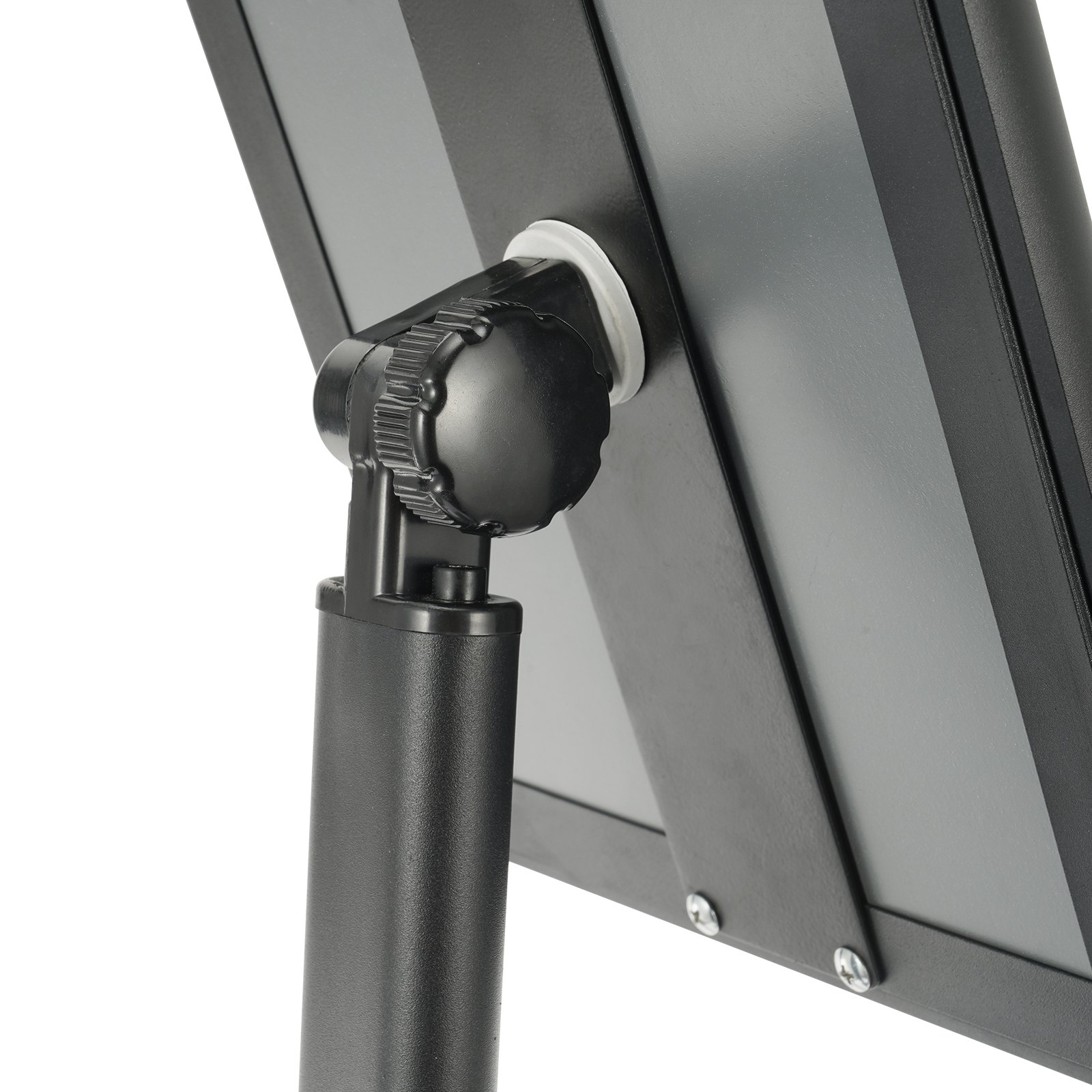 VEVOR Information Stand with Metal Base 420 x 297 mm, Adjustable Viewing Angle via Rotary Knob, Poster Stand, Robust Floor-Standing Sign Holder, Display Stand, Advertising