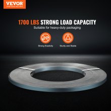 VEVOR Rollo de Fleje Acero para Embalaje 500m x 19mm x 0,55mm Resistencia 770kg