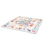 VEVOR - Alfombrilla de juego para bebé, extragrande, 180 x 200 cm, antideslizante, de una sola pieza, gruesa, suave, plegable, impermeable, lavable a máquina