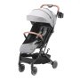 VEVOR Cochecito de Bebé Estándar Cochecito para Niños Pequeños con Respaldo Ajustable de 95° a 175° Reposapiés Ajustable de 0/90° Portavasos Plegable con Un Solo Clic Bolsa de Transporte, Gris Oscuro