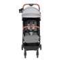 VEVOR Cochecito de Bebé Estándar Cochecito para Niños Pequeños con Respaldo Ajustable de 95° a 175° Reposapiés Ajustable de 0/90° Portavasos Plegable con Un Solo Clic Bolsa de Transporte, Gris Oscuro