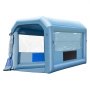 VEVOR Inflatable Paint Booth, 4 x 3 x 2.75 m Inflatable Spray Booth, with 750 W Blower & Air Filter System, Portable Car Paint Booth for Painting Motorcycles, Bicycles, and Small Furniture