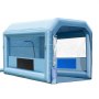 VEVOR Inflatable Paint Booth, 4 x 3 x 2.75 m Inflatable Spray Booth, with 750 W Blower & Air Filter System, Portable Car Paint Booth for Painting Motorcycles, Bicycles, and Small Furniture