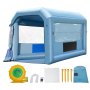 VEVOR Inflatable Paint Booth, 4 x 3 x 2.75 m Inflatable Spray Booth, with 750 W Blower & Air Filter System, Portable Car Paint Booth for Painting Motorcycles, Bicycles, and Small Furniture