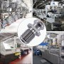 VEVOR Perilla de Retención CAT 50, 11 Piezas 90 Grados Herramienta de Perilla de Retención CNC, 85 mm M16 Pull Stud Tire del Perno de Retención de Acero de Aleación para Portaherramientas Fresadora