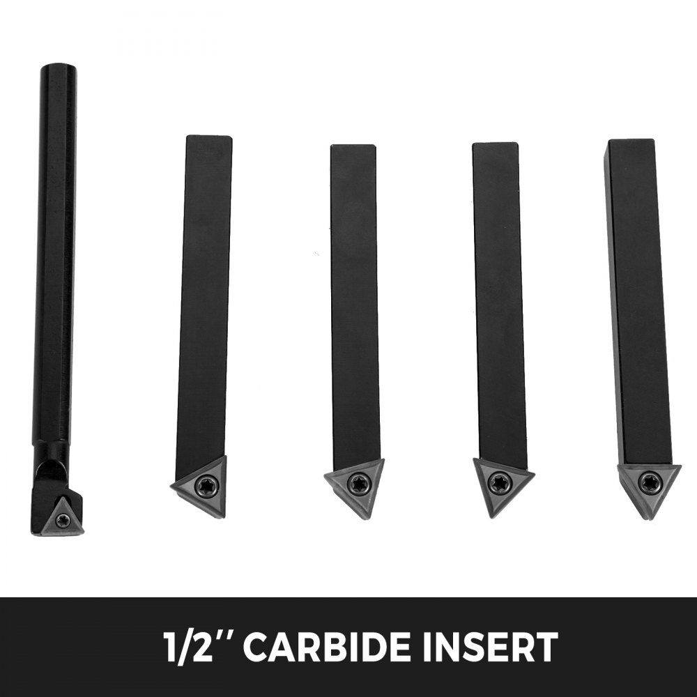 Herramientas De Carburo Indexable Gubias De Tonelero Industrialde 1/2" 5 Piezas