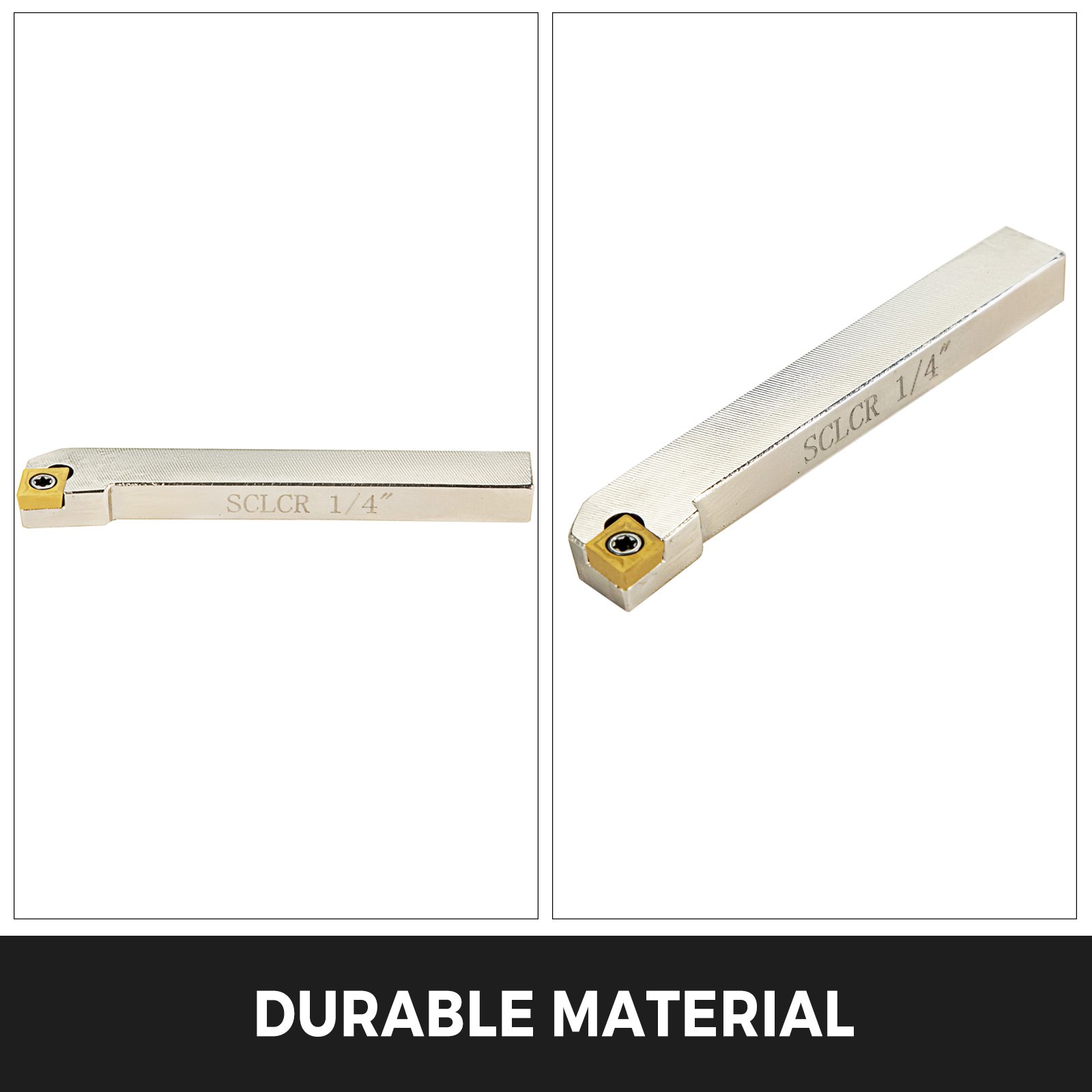 Herramientas De Carburo Indexable Gubias De Tonelerogalvanizado De 1/4 Pulgadas Conjunto De 7 Piezas