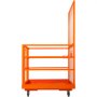 VEVOR Forklift Work Platform 635kg Safety Basket Heavy-Duty Steel Work Basket 114.3x109.2x203.2cm Premium Forklift Platform for 1-2 People Assembly Platform Forklift Ideal for Working at Heights