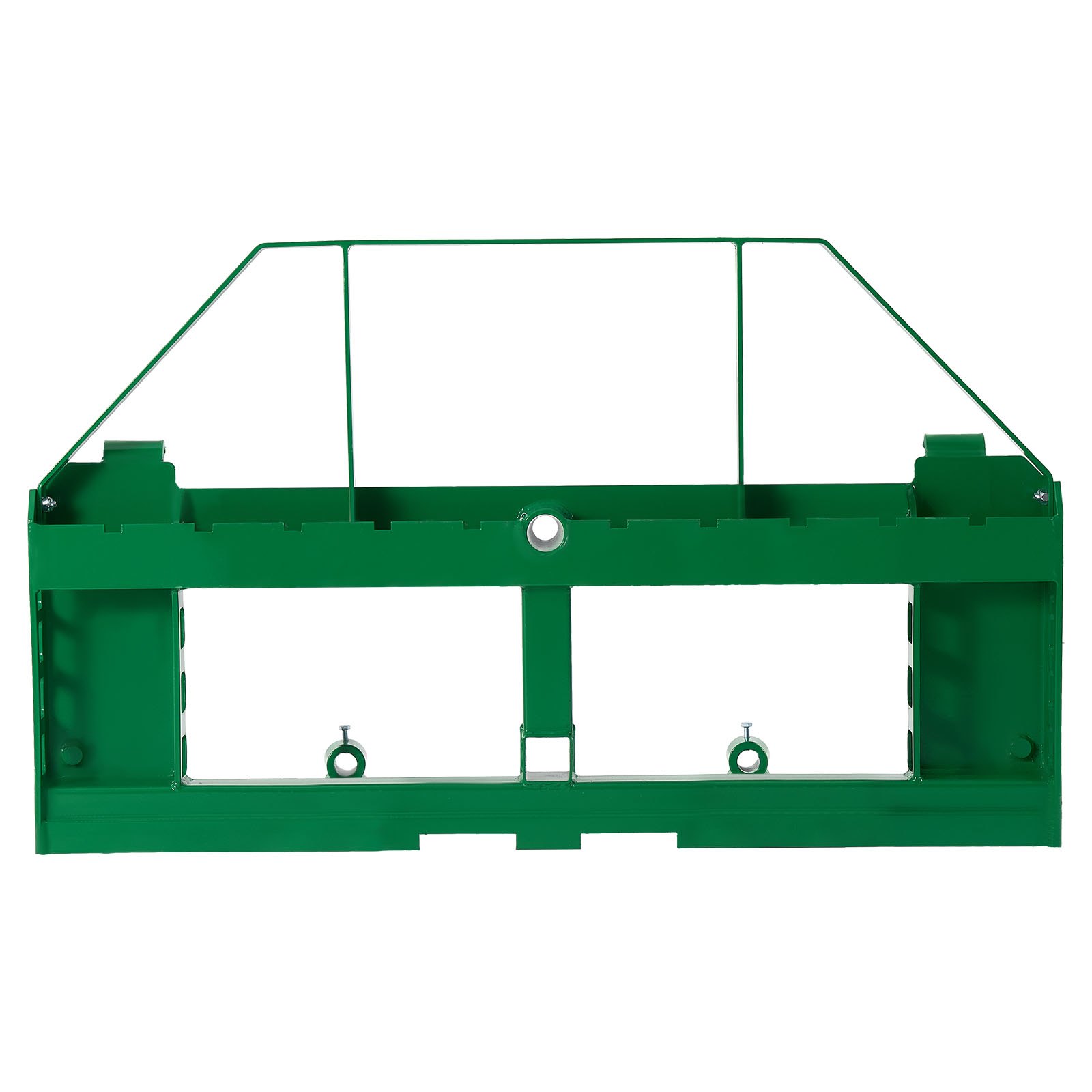 VEVOR Bastidor de Paletas para Minicargadoras, con Enganche de Remolque de 50,8 mm y Manguitos de Lanza, Carga de 1814 kg para Cargadora John Deere, Montaje de Conexión Rápida, Solo Bastidor