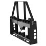 VEVOR Skid Steer Pallet Fork Frame, 1814 kg Rated Capacity, 115 cm Pallet Fork Frame Attachments with 50.8 mm Hitch Receiver & Spear Sleeves, Fit for Quick Attach Tractor Loaders, Frame Only