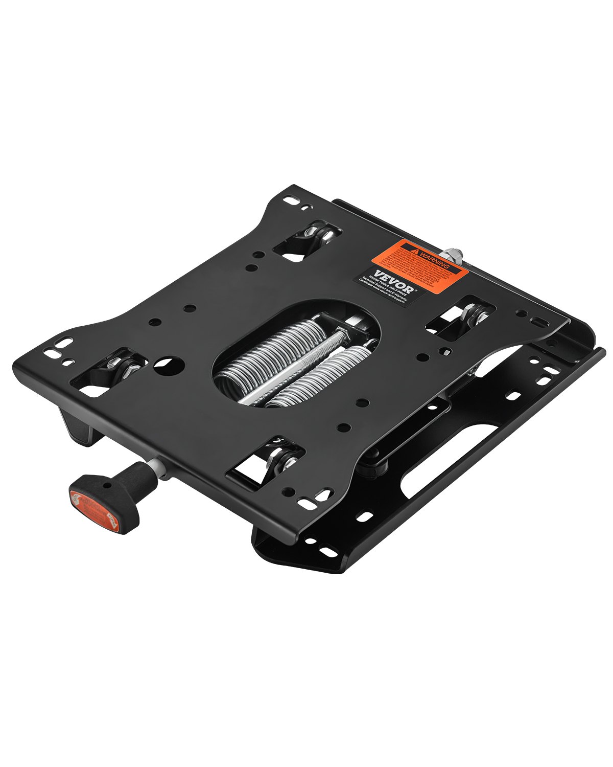 VEVOR Kit de Suspensión de Asiento Sin Riel Deslizante, Kit de Suspensión de Asiento Ajustable de Montacargas Tipo Resorte Distancia de Amortiguación 30 mm, Compatible con Cortacésped, Excavadora