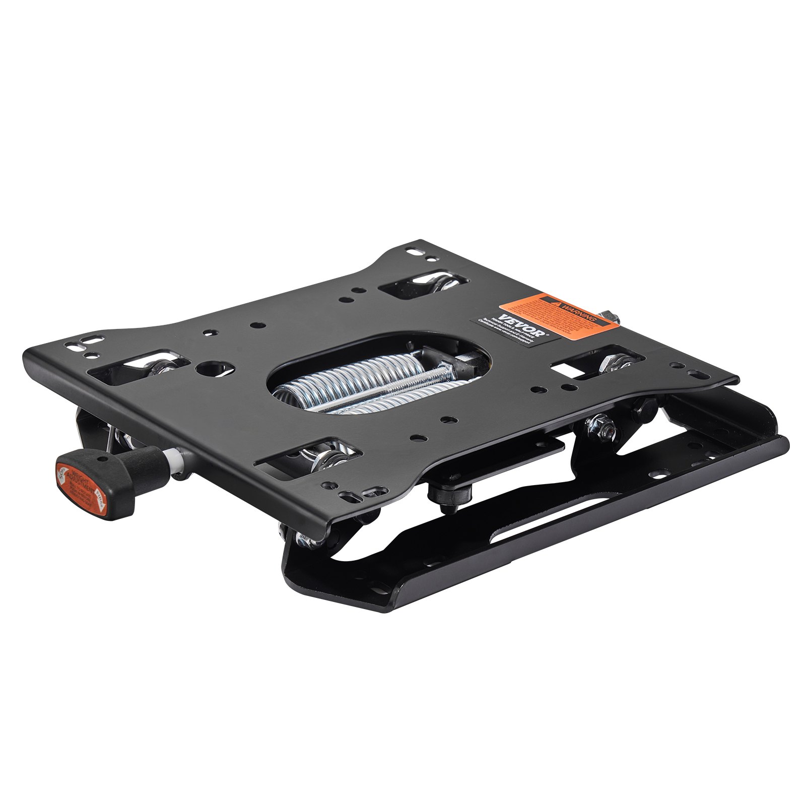 VEVOR Kit de Suspensión de Asiento Sin Riel Deslizante, Kit de Suspensión de Asiento Ajustable de Montacargas Tipo Resorte Distancia de Amortiguación 30 mm, Compatible con Cortacésped, Excavadora