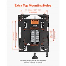 VEVOR Kit de Suspensión de Asiento con Riel Deslizante Estilo Resorte 150 mm