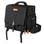 VEVOR Miniature Storage Carrying Figure Bag, Fits 16 Infantry Minis, Miniature Transport Bag with Handle & Adjustable Shoulder Strap, 1 Foam Layer for Large Storage Capacity (Minis Not Included)