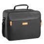 VEVOR Miniature Storage Carrying Figure Bag, Fits for 1:500-1:750 Scale Models, Miniature Transport Bag with Adjustable Shoulder Strap, 3 Foam Layers for Large Storage Capacity (Minis Not Included)