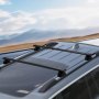 VEVOR Black Roof Rack Crossbars, Compatible with Jeep Grand Cherokee 2011-2021, with Grooved Side Rails, 90 kg Load Capacity, Aluminum Crossbars with Locks, for Roof Racks etc.