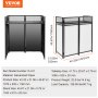 VEVOR Fachada Cabina DJ 1075x535 mm Soporte Mesa Plana Bolsa de Viaje