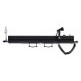 VEVOR Tanque de Agua para Portaequipajes de Techo, con Dispensación Múltiple con 2 Paneles de Protección contra Salpicaduras y Ranura en T, para Baúles, Barras Antivuelco, 17 L, 1095 x 190 x 135 mm