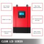 VEVOR Controlador De Carga Solar Regulador Cargador Solar Wifi Lcd Panel Regulador 40 A Mppt 12/24/36/48 V