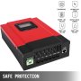 VEVOR Controlador De Carga Solar Regulador Cargador Solar Wifi Lcd Panel Regulador 40 A Mppt 12/24/36/48 V