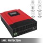 VEVOR Regulador Carga Solar Controlador De Carga Solar 60a Mppt Wifi 12/24/36/48v Rs485 Sistema Ajustable