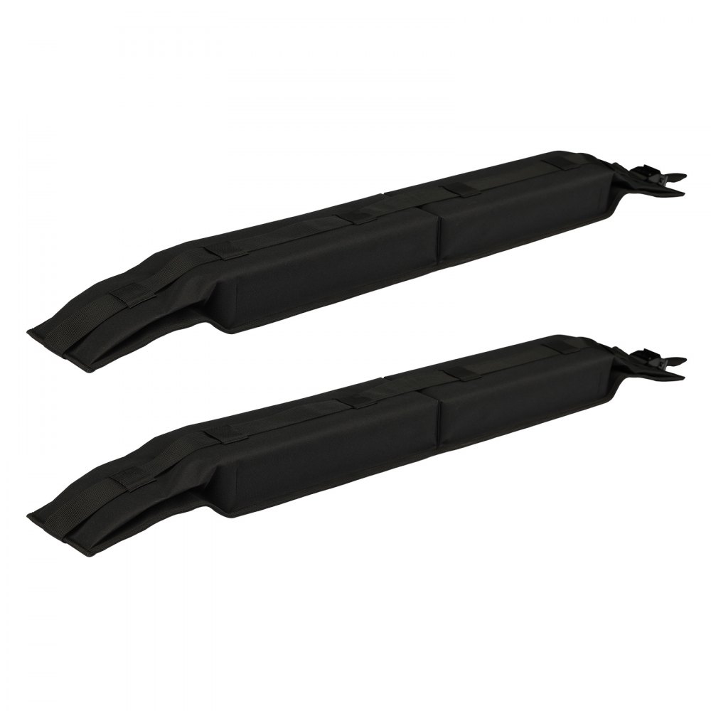 VEVOR Almohadillas Blandas para Portaequipajes de Techo 80 cm Almohadilla Universal para Portaequipajes Carga de 80 kg con Correas de Amarre, Bolsa de Almacenamiento para Canoa, Tabla de Snowboard
