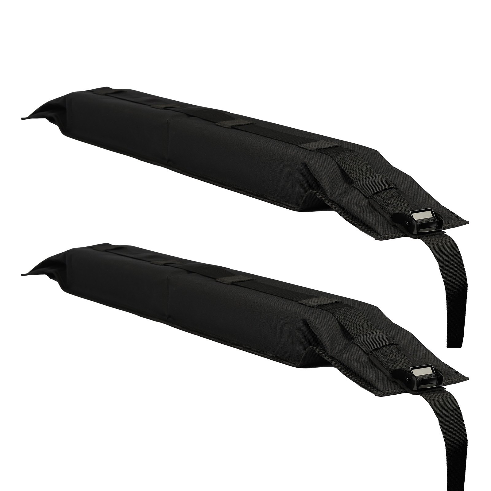 VEVOR Almohadillas Blandas para Portaequipajes de Techo 80 cm Almohadilla Universal para Portaequipajes Carga de 80 kg con Correas de Amarre, Bolsa de Almacenamiento para Canoa, Tabla de Snowboard