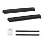 VEVOR soft roof rack pads (711 mm) Car roof rack pads for various crossbars with 40 kg load capacity, kayak carrier with 2 tension straps & Velcro fasteners for SUPs and canoes