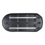 VEVOR Cofre de Techo 340 L Portaequipajes de Techo Rígido de ABS con Apertura de Doble Cara 2 Correas Reforzadas Aerodinámico Maletero Techo Coche para la Mayoría de Travesaños, Coche, SUV, Negro