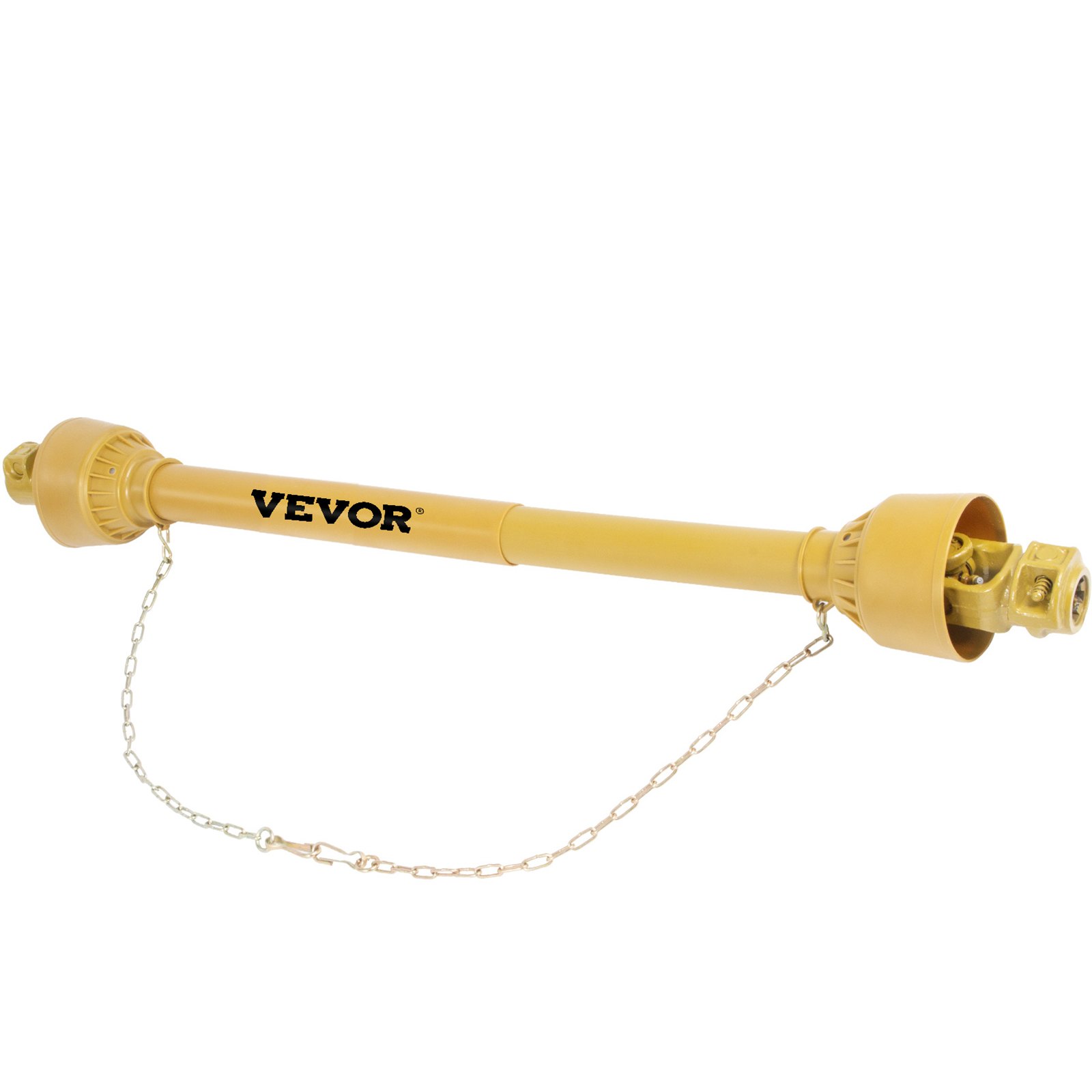 VEVOR Eje de Transmisión 1 3/8" 6 Dientes T4 Toma de Fuerza Cardán de 43"-61"